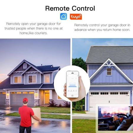 جهاز تحكم ذكي فتح واغلاق باب الكراج عبر الجوال من تويا