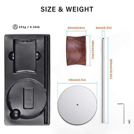 حامل سماعة راس خشبي - متجر سلكين