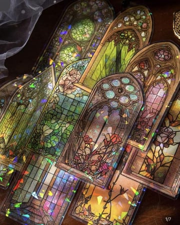 فاصل كتاب/ستكر أخضر