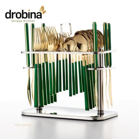 طقم ملاعق 30 قطعة أخضر drobina
