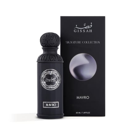 Jsah Graphite Luxury Men's Perfume Set - Mavro, Nardo, Rouge - 3 x 50 ml