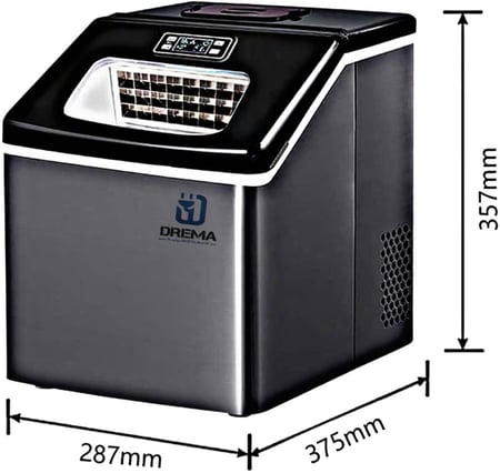 صانعة ثلج بحجم 25kg مخصصة للمقاهي الصغيرة والأكشاك