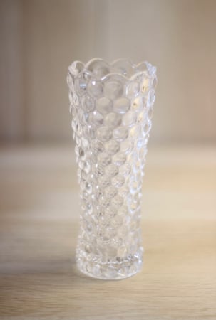 فازة زجاج 18سم