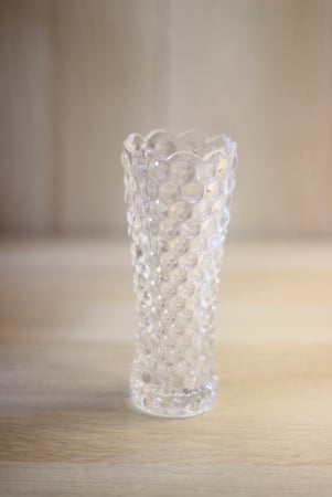 فازة زجاج 18سم