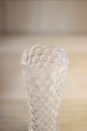 فازة زجاج 18سم