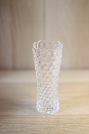 فازة زجاج 18سم