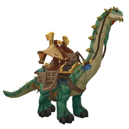 Reins of the Mighty Caravan Brutosaur