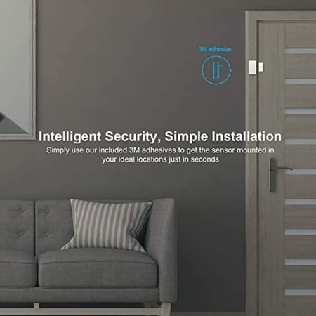 مستشعر نافذة والباب اللاسلكي - ابيض