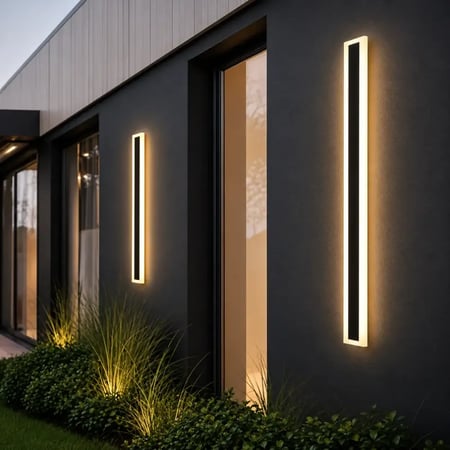 إنارة خطية جدارية LED للمشاريع السكنية والتجارية الحديثة