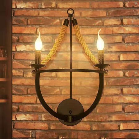 انارة جدارية حبل