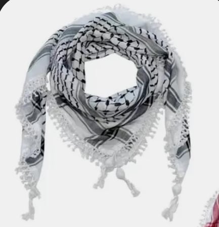 شماغ فلسطيني تراثي مقاس 55x55