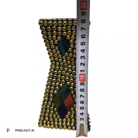 مبخرة مذهب نقشة تراثية