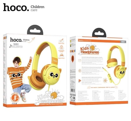 سماعه سلك للاطفال HOCO موديل W61