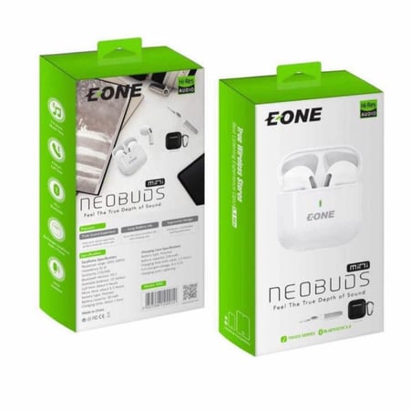 سماعة NeoBuds ميني مع فرشاة تنظيف من EONE