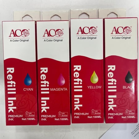 قوارير تعبئة حبر سائل