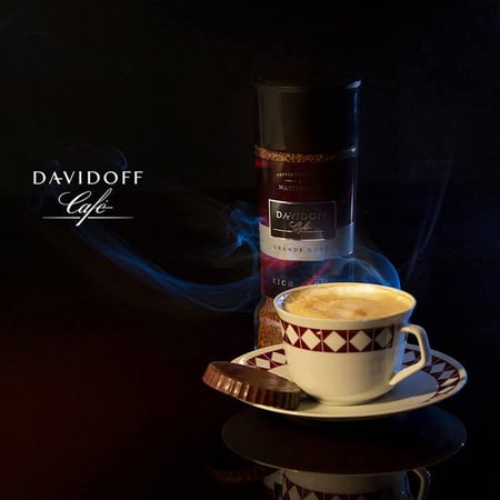 قهوة ديفيدوف سريعة التحضير لدى زافراني Davidoff coffee