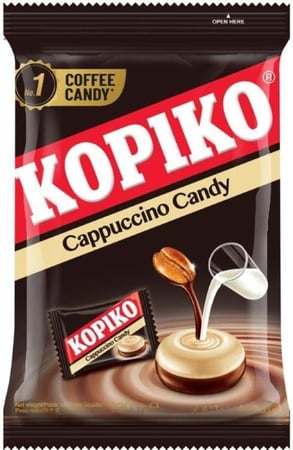 حلاوة حبوب مص كوبيكو الاصليه كبتشينو 175 جرام مستورد  Kopiko cappuccino Candy 175g - imported