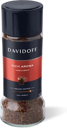 قهوة دافيدوف رتش اروما الذهبيه 90 جرام  Davidoff Fine Aroma Gold Coffee90 g