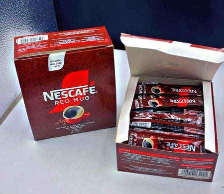 نسكافيه اظرف رد مق سريع التحضير 1.8 جرام*50 ظرف  NESCAFEE RED MUG SACHETS1.8G*50