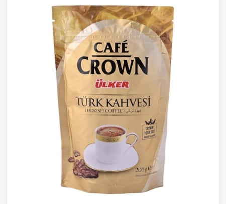 كافيه كراون أولكر قهوة تركية 200 جم TURKISH COFFEE BY ULKER 200GM