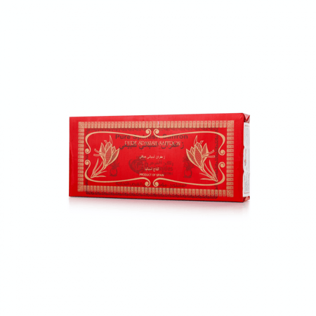 كرتون زعفران بوشالي اسباني 0.75 جرام  طبيعي 40درزن* 12*0.75 غرام  SPANISH SAFFRON (RUKNALFORAS BRAND) 0.75 GRAM*12PICS*40 DOZEN