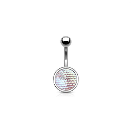 14g Holographic Belly Ring