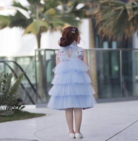 فستان الوان العيد