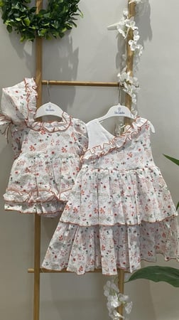 فستان مشجر اورنج