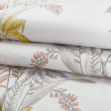 أفضل مفرش صيفي مقاس كوين 8 قطع سولاريتا - عاجي -بيج - مفارش ميلين