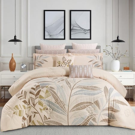 سعر مفارش صيفية نفرين 10 قطع - متعدد الألوان - مفارش ميلين