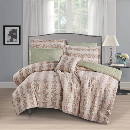 افضل مفارش صيفية نفر ونص 4 قطع متعدد الألوان - مفارش ميلين