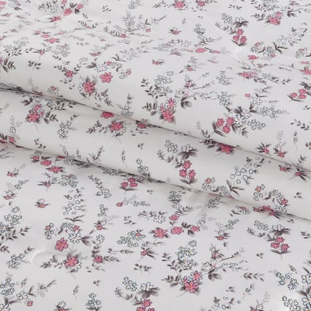 مفرش صيفي مفرد ونص 4 قطع - اديلين - سكري -بيج غامق