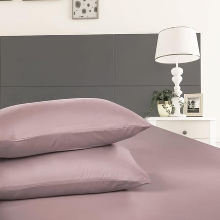 شرشف قطن مقاس كوين 3 قطع -بيج (مائل للبني )