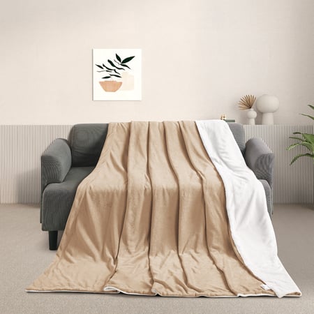 شراء بطانية فرو ومخمل ماريو 200 في 230 - مفارش ميلين