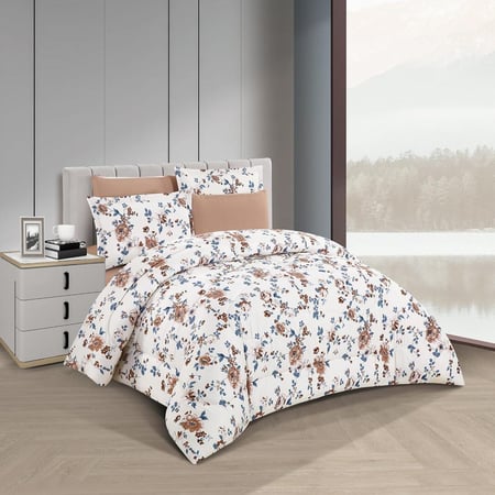 مفرش صيفي نفرين 6 قطع - متعدد الألوان - مفارش ميلين