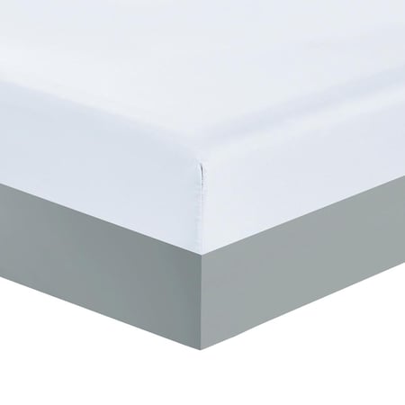 أفضل مفرش سرير قطن فندقي فاخر مزدوج 300 غرزة - أبيض - مفارش ميلين