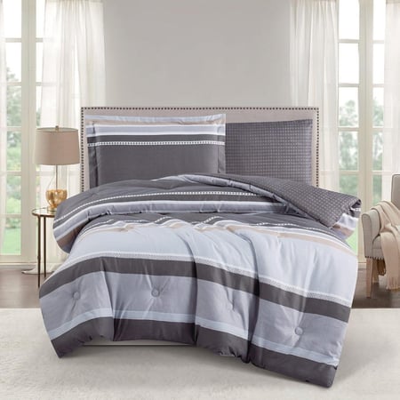 أحلى مفارش صيفية نفر ونص 4 قطع ليتون متعدد الألوان - مفارش ميلين