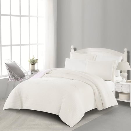 مفرش شتوي مزدوج مخمل فرو محفور 6 قطع -  لينارا -