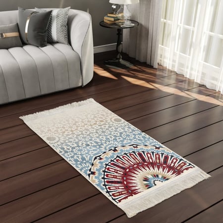 هدايا سجادة صلاة صفاء بمقاس وهي مزخرفة - مفارش ميلين