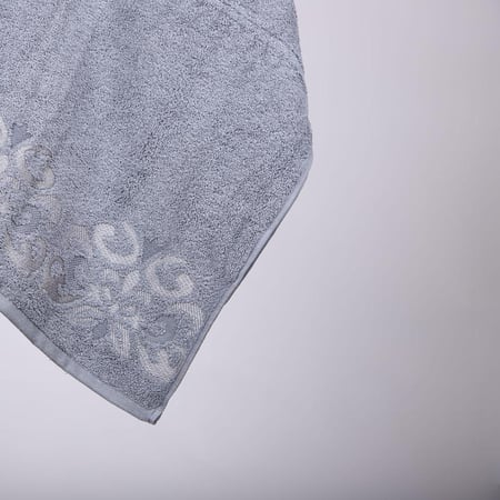 منشفة قطن سوليتا مقاس كبير  90150- رمادي