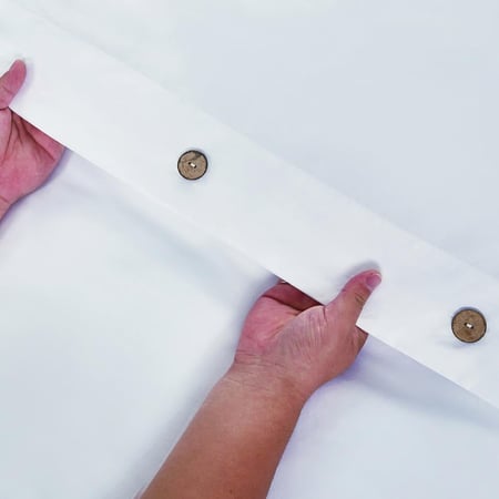 شراء مفرش سرير قطن فندقي فاخر مزدوج 300 غرزة - أبيض - مفارش ميلين