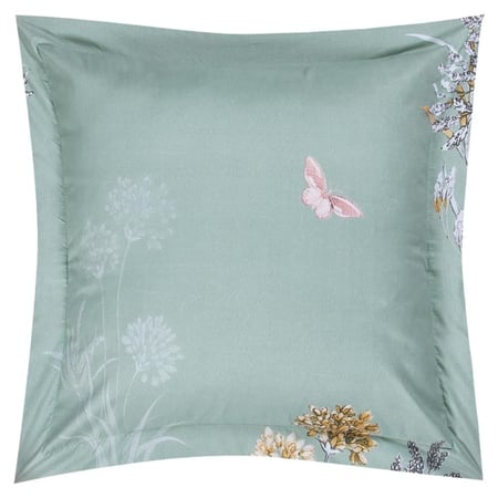 مفرش صيفي مزدوج 7 قطع - كلاودي - أخضر غامق - سماوي