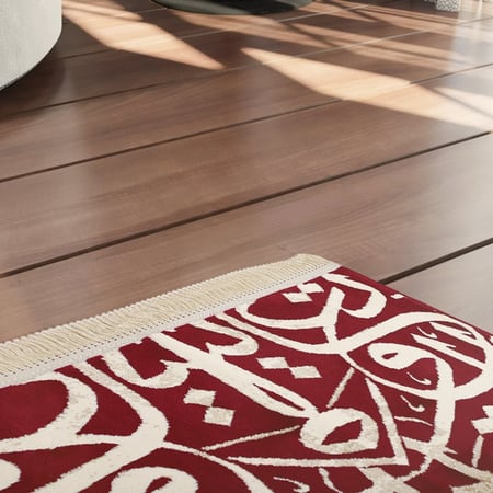 شراء سجادة صلاة أشبيليا - احرف - عنابي - مفارش ميلين