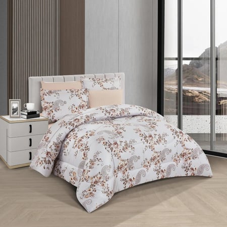 شراء مفارش صيفية نفر ونص 4 قطع - متعدد الألوان - مفارش ميلين