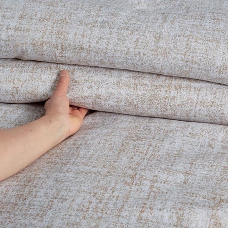 احسن مفارش صيفية نفر ونص 4 قطع - ليتون - بيج فاتح - مفارش ميلين