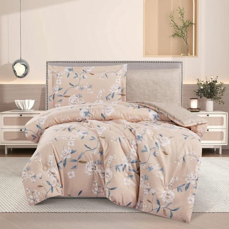 أروع مفارش صيفية نفر ونص 4 قطع متعدد الألوان - مفارش ميلين