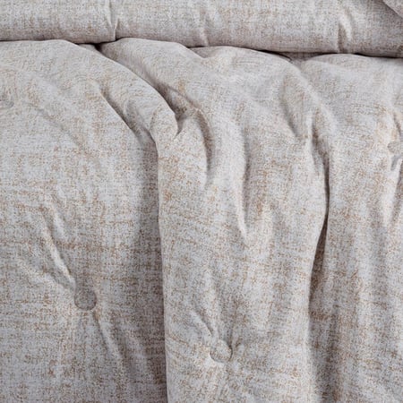 أسعار مفارش صيفية نفر ونص 4 قطع - ليتون - بيج فاتح - مفارش ميلين