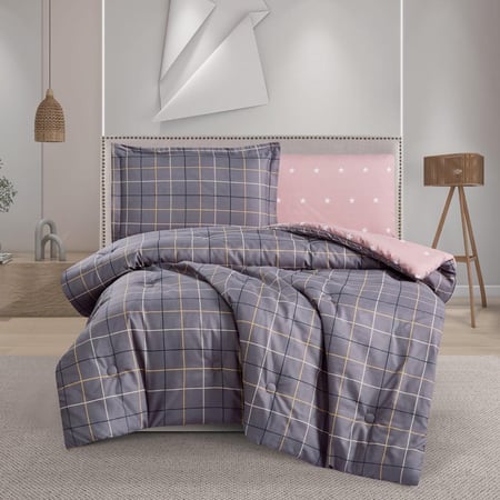 أفخم مفارش صيفية نفر ونص 4 قطع ليتون متعدد الألوان - مفارش ميلين