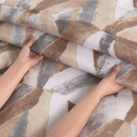 مفرش صيفي مفرد ونص 4 قطع - تيانا - بيج - بيج