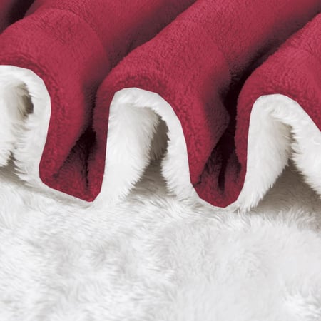 أسعار بطانية فرو مخمل ماريو 200 في 230 - احمر - مفارش ميلين